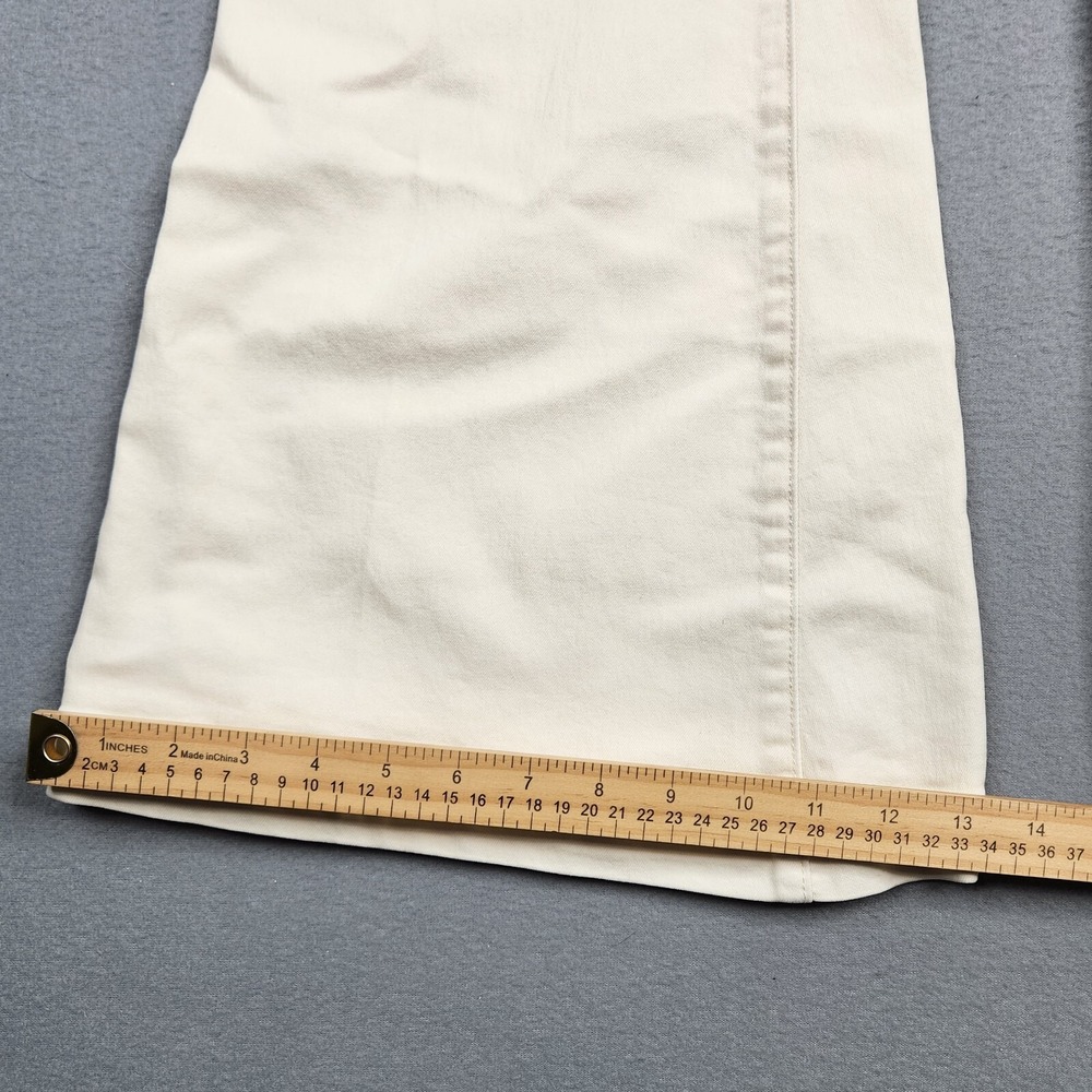 Free People Jeans Venice Beach High Rise Criss Cross Waistband Flare Size 29 - Picture 10 of 14